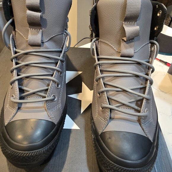 Chuck Taylor All Star Water-Repellent Hiker Boot A14617C Sharkskin 2025 Mens 10 - Picture 3 of 16